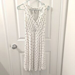 Seraphine polka dot maternity and nursing dress size 2